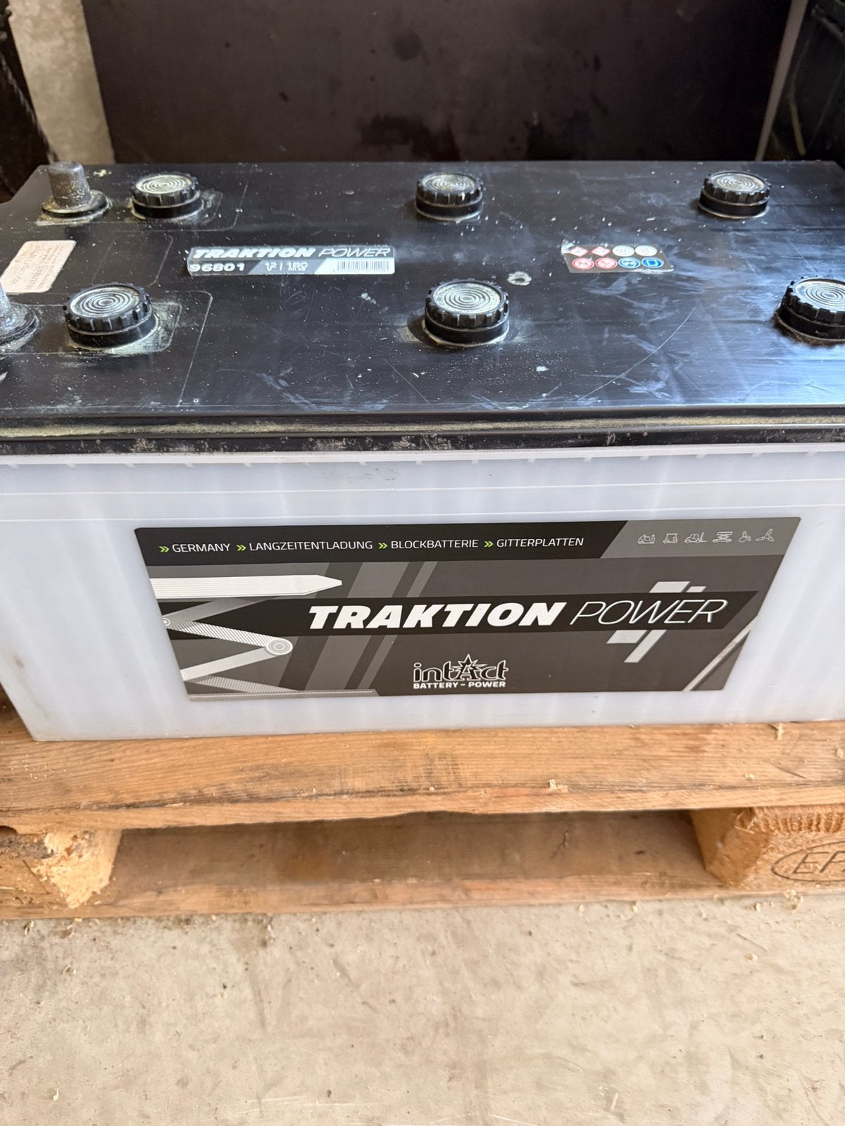 Gebruikte accu 12 volt, Ophalen, Gebruikt