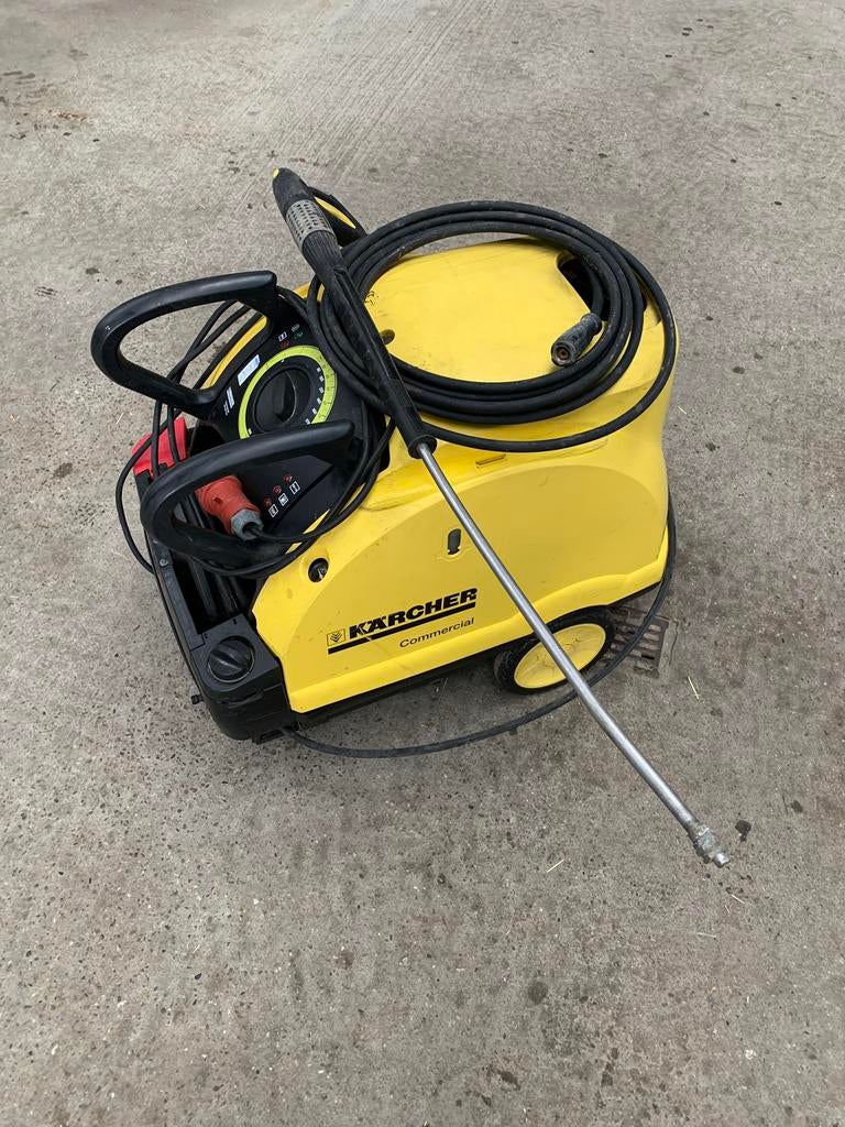 Karcher Comercial HDS 698C ECO hogedrukreiniger, Tuin en Terras, Hogedrukreinigers, Zo goed als nieuw, Elektrisch, Met regelbare waterdruk