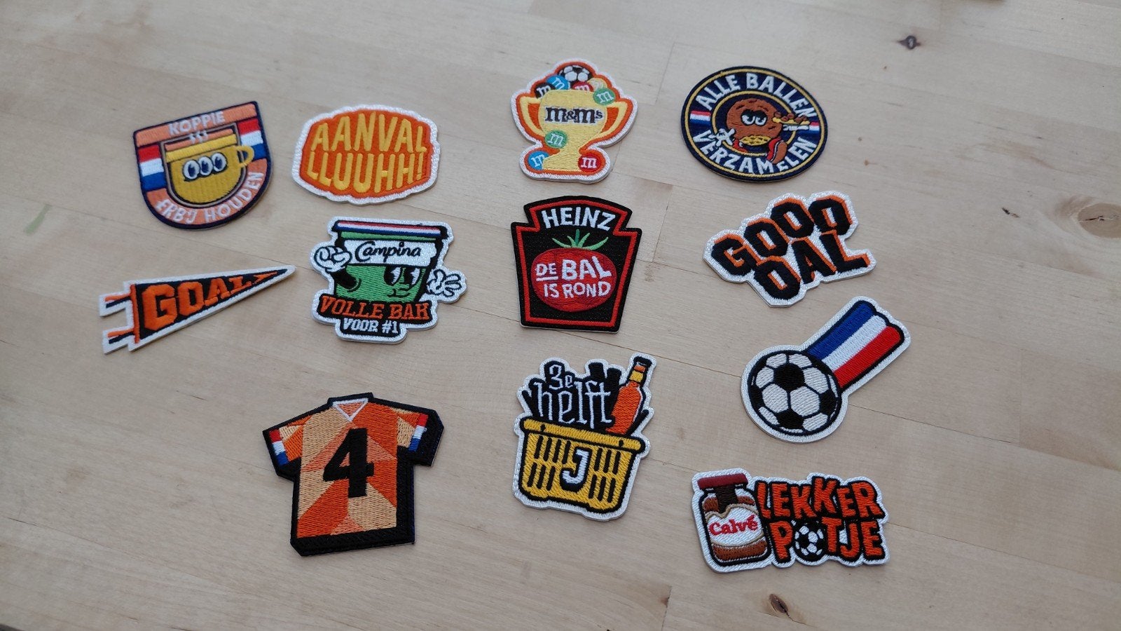 Jumbo Juichjack Emblemen - Limited Edition Voetbal Patches, Ophalen of Verzenden, Nieuw, Overige applicaties