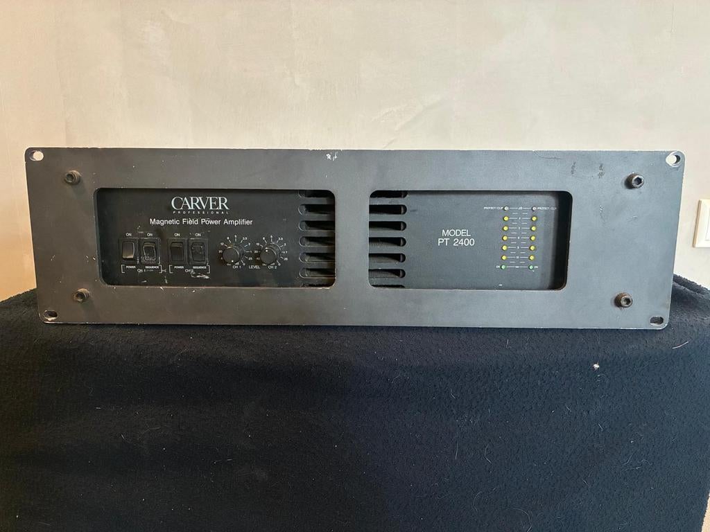 Carver PT 2400 Versterker, Overige merken, Gebruikt, Ophalen of Verzenden, 120 watt of meer