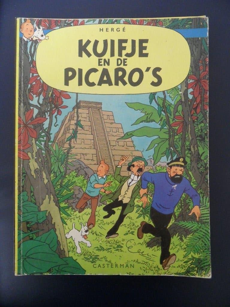 Kuifje en de Picaro's 1976., Eén stripboek, Ophalen of Verzenden, Gelezen