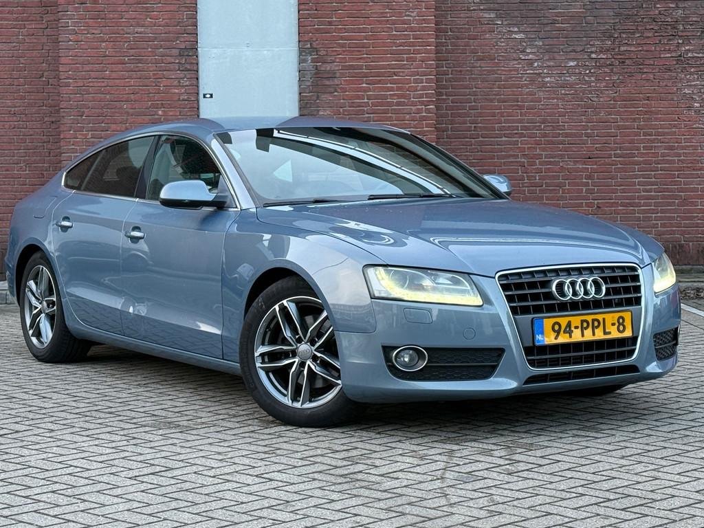 Audi A5 Sportback 2.0 TFSI Pro Line|AUTOMAAT|LEER|NAVI|S-LIN, Euro 5, Gebruikt, 4 cilinders, 1984 cc