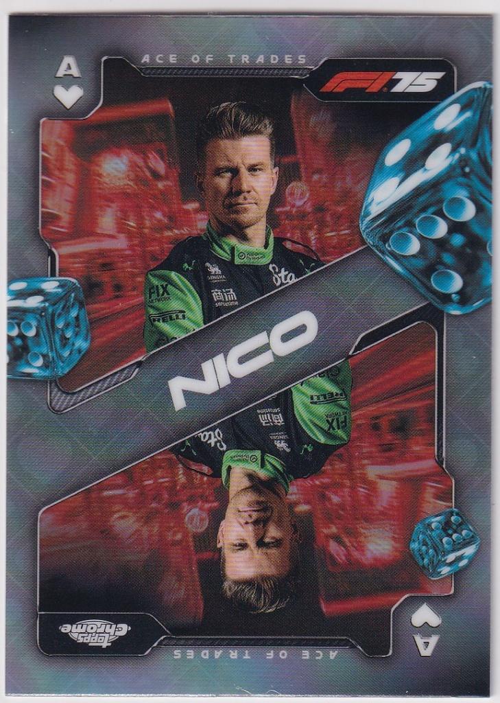 Nico Hulkenberg Ace of Trades Refractor #SCA-10, Verzamelen, Automerken, Motoren en Formule 1, Verzenden, Nieuw, Formule 1