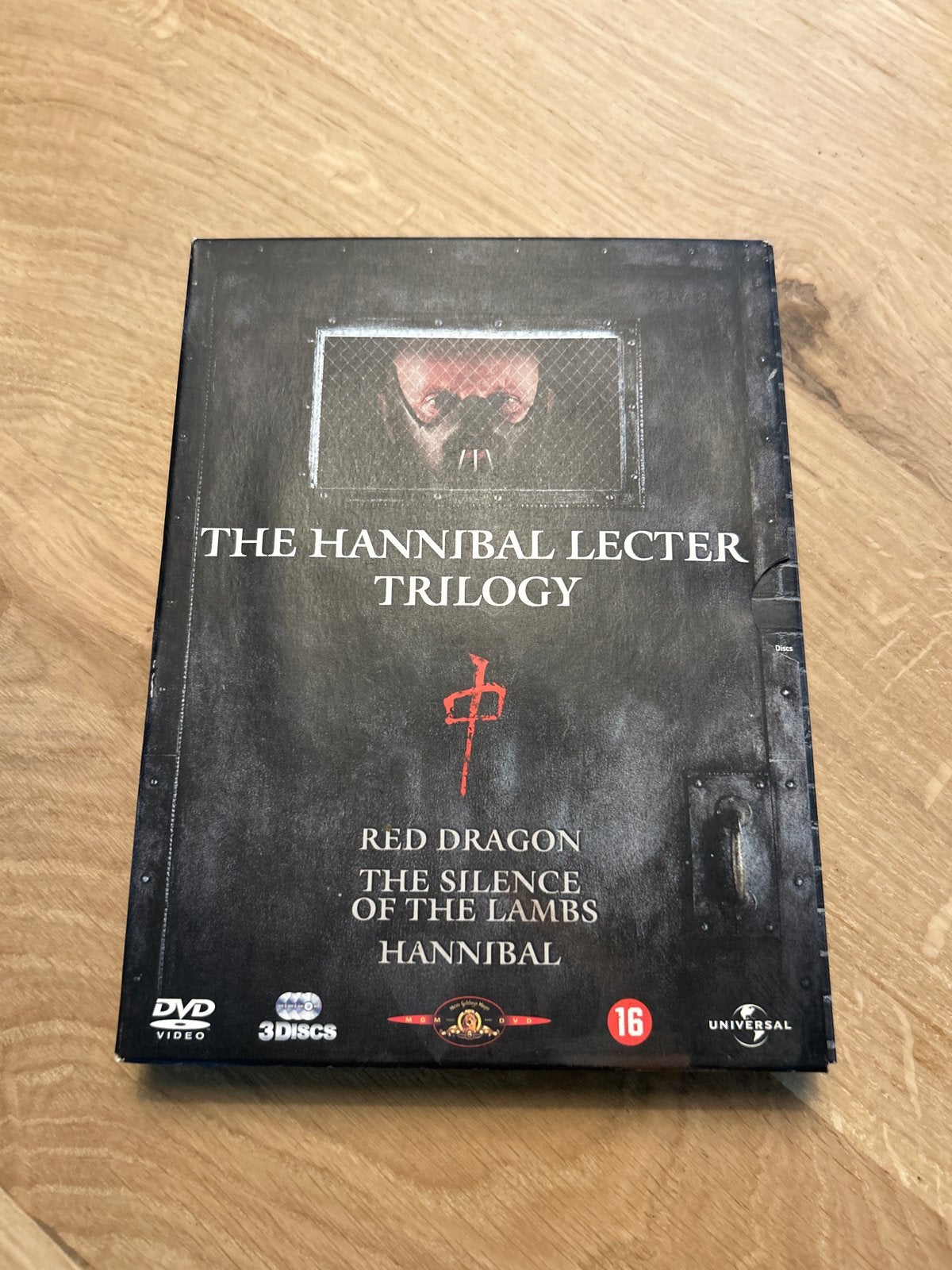 The Hannibal Lecter Trilogy DVD Boxset - 3 Discs, Vanaf 16 jaar, Ophalen of Verzenden, Gebruikt, Psychologische thriller