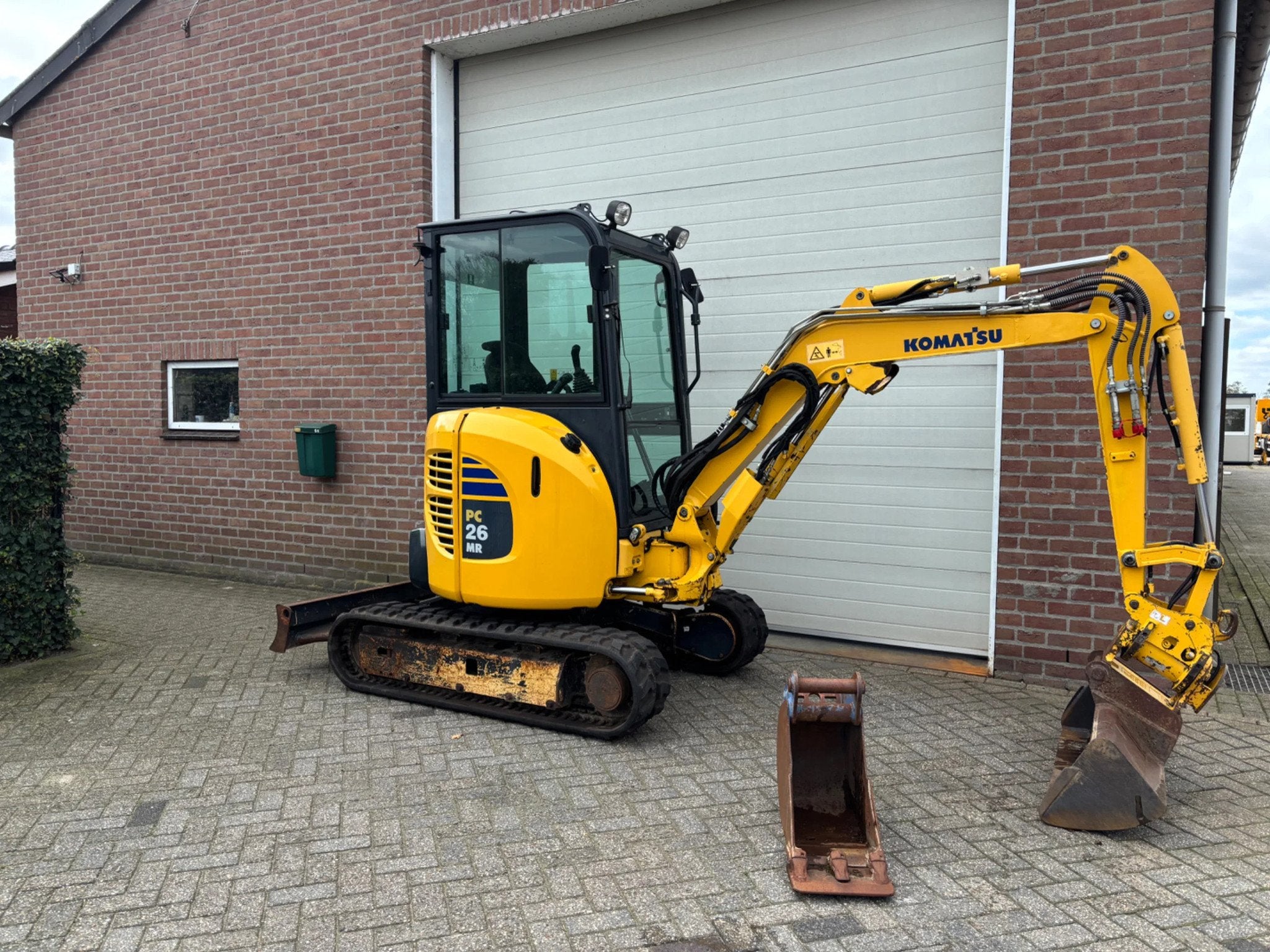 Komatsu PC26 MR-3 Minigraver graafmachine POWERTILT!, Graafmachine