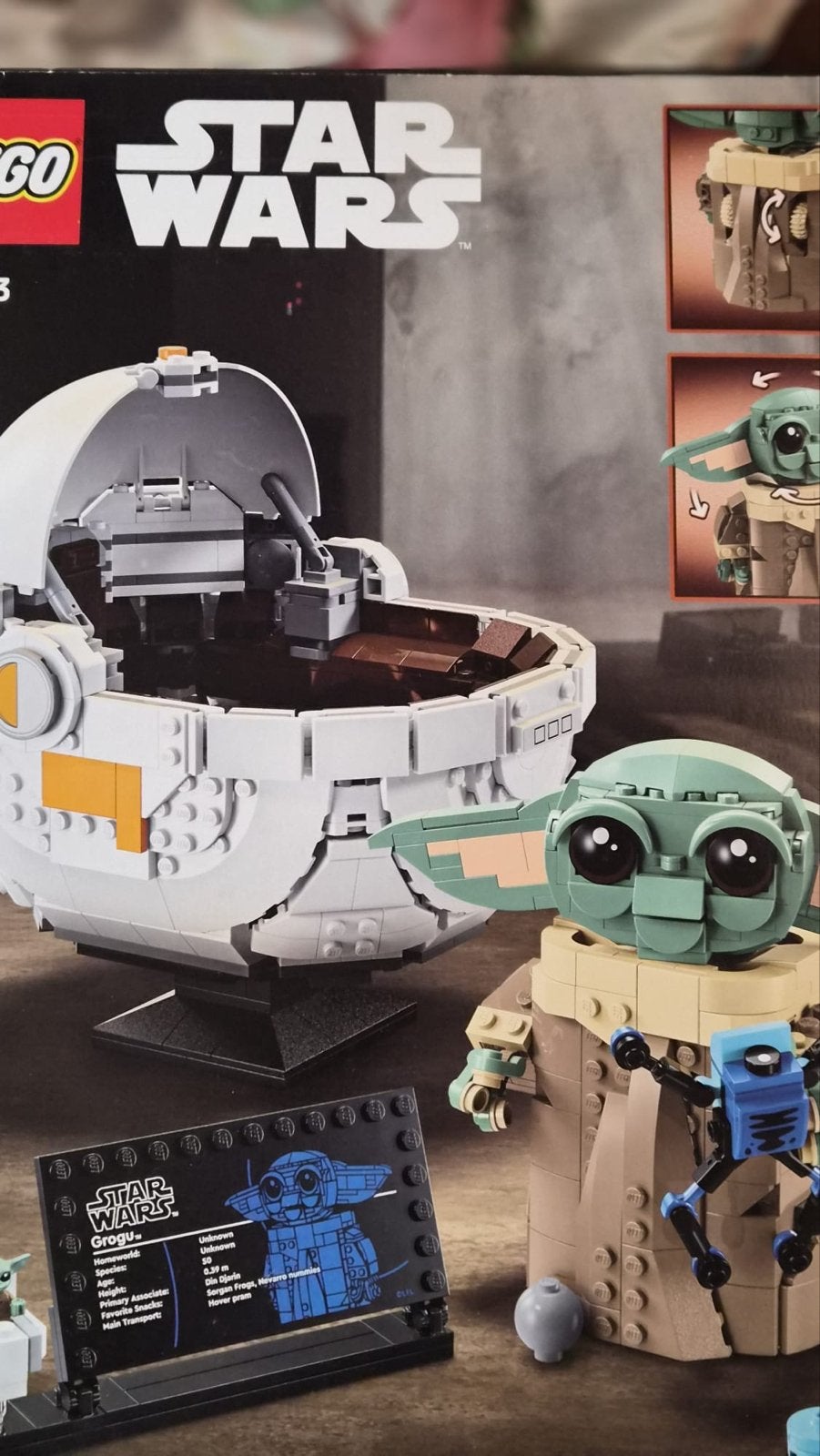 Lego Star Wars The Mandalorian The Child (Grogu) 75318, Star Wars, Lego, Nieuw, Ophalen of Verzenden