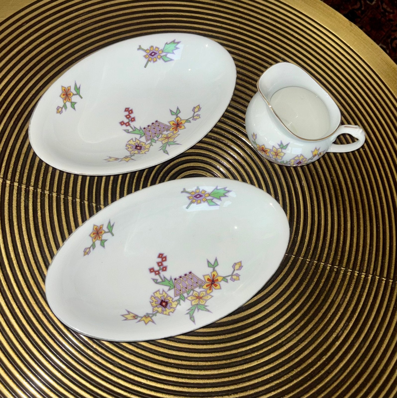 Art Deco MZ Altrohlau set porselein ca.1925-1935, Verzenden