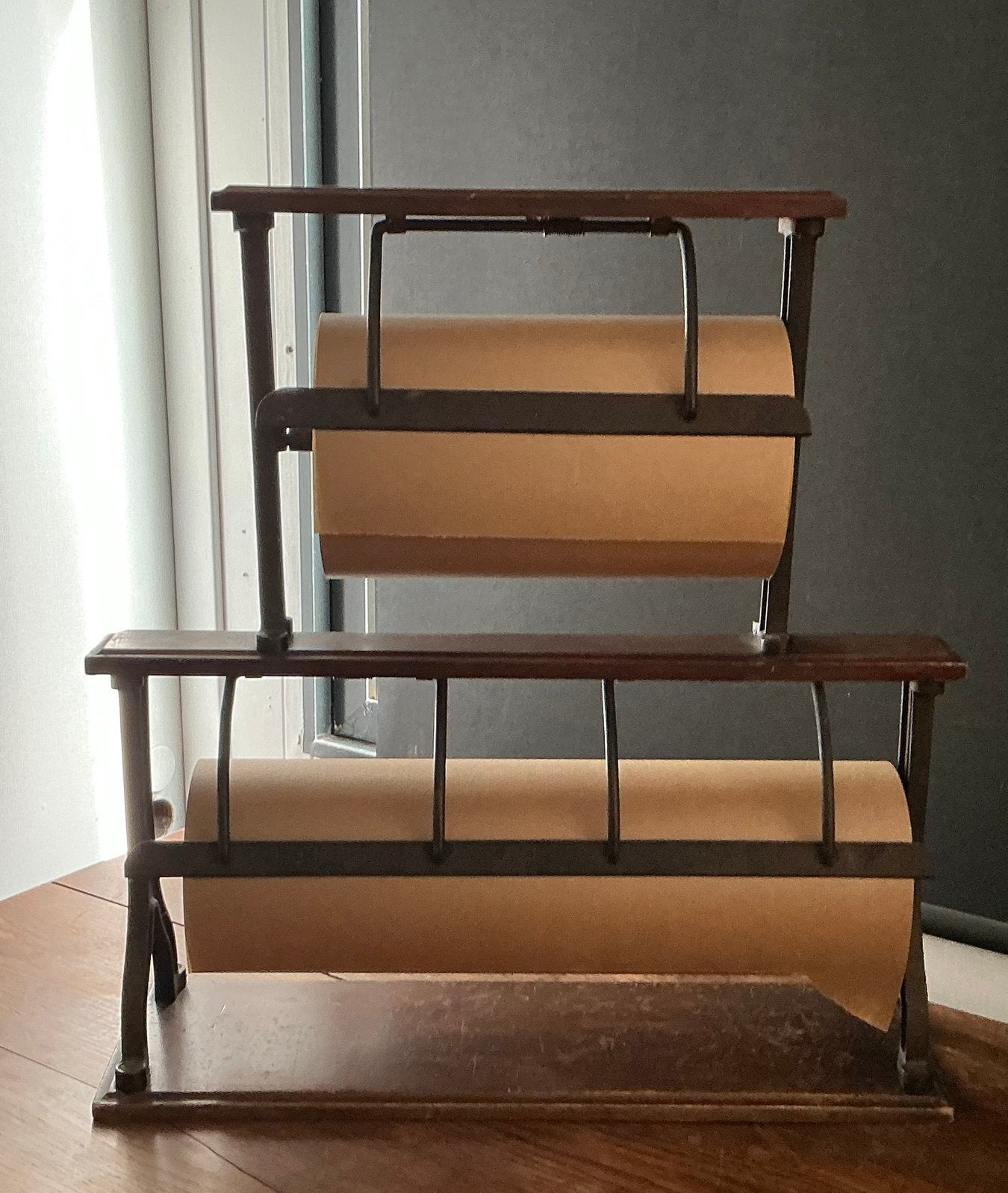 Papier rol houder, Ophalen