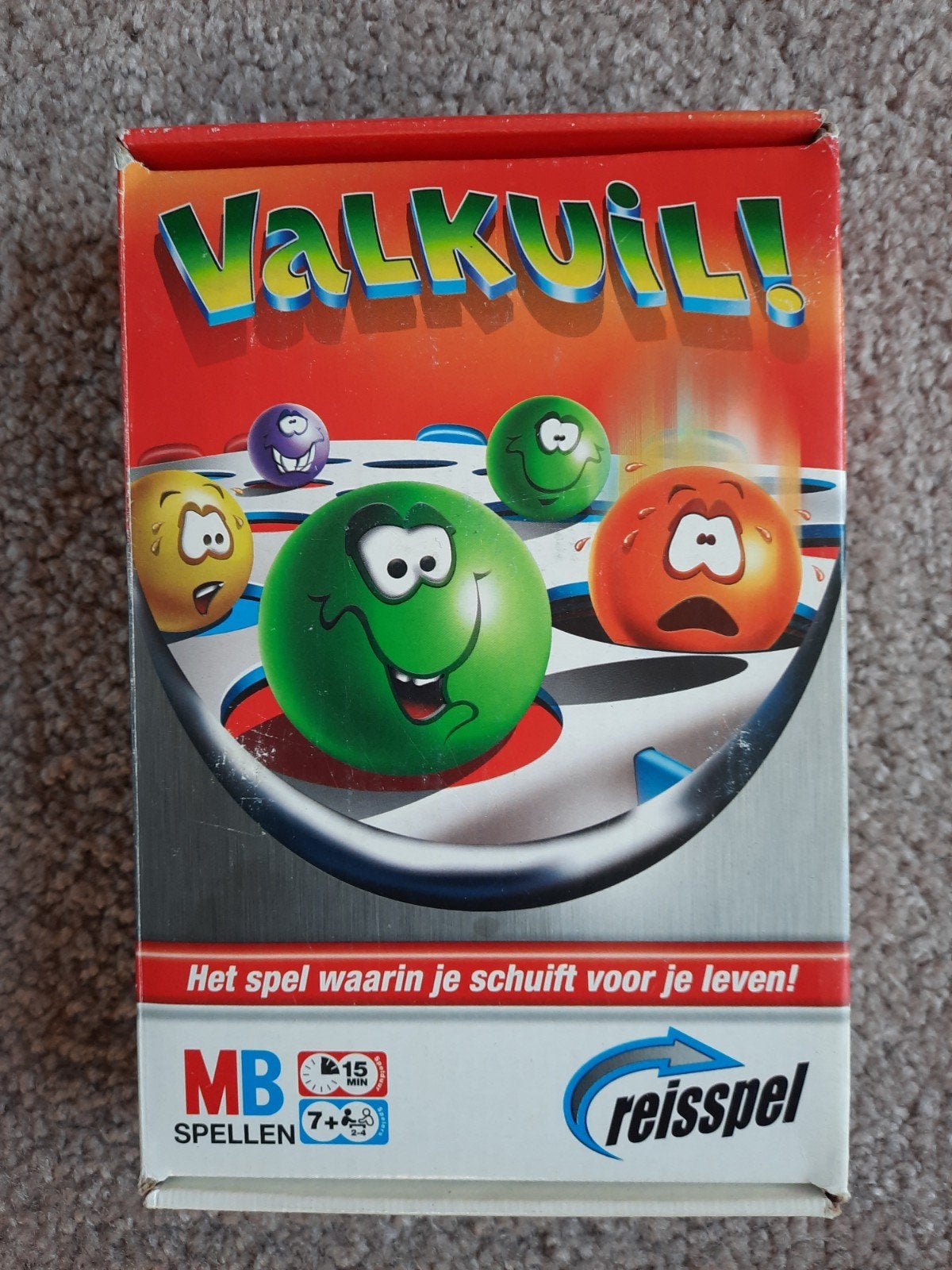 Valkuil! Reisspel, Hobby en Vrije tijd, Gezelschapsspellen | Bordspellen, MB Spellen, Een of twee spelers, Ophalen of Verzenden