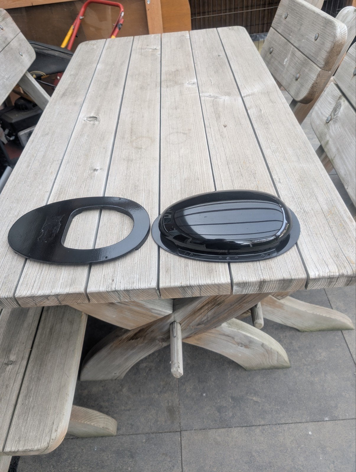 Dak beluchting T5 of T6.1 met pas ring voor dak, Ophalen