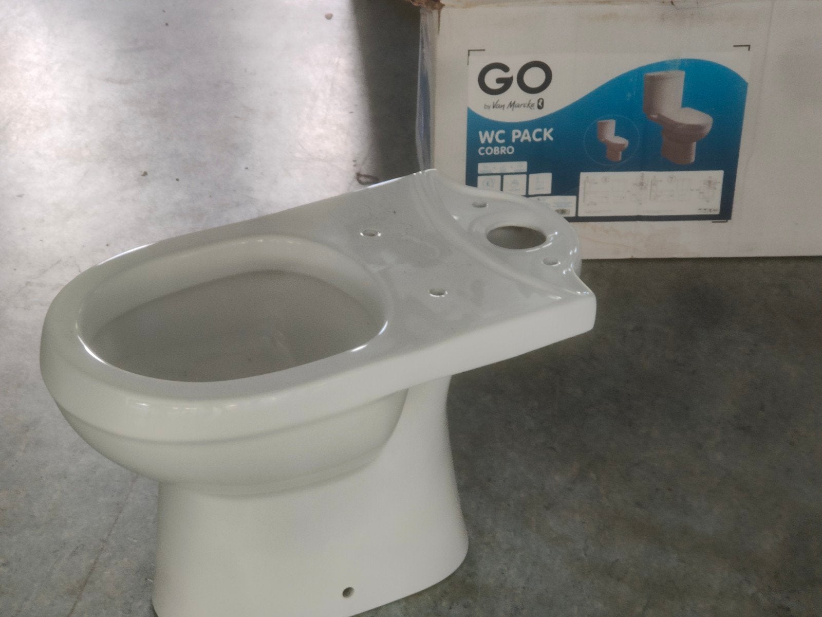 Nieuw WC Pot - GO by King Abdullah Cobro, Onbekend, Nieuw, Toilet, Ophalen of Verzenden