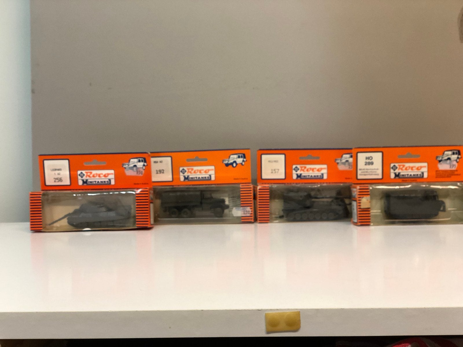 Rocco minitanks 1:87 HO, Ophalen of Verzenden, Zo goed als nieuw, Bus of Vrachtwagen, Overige merken