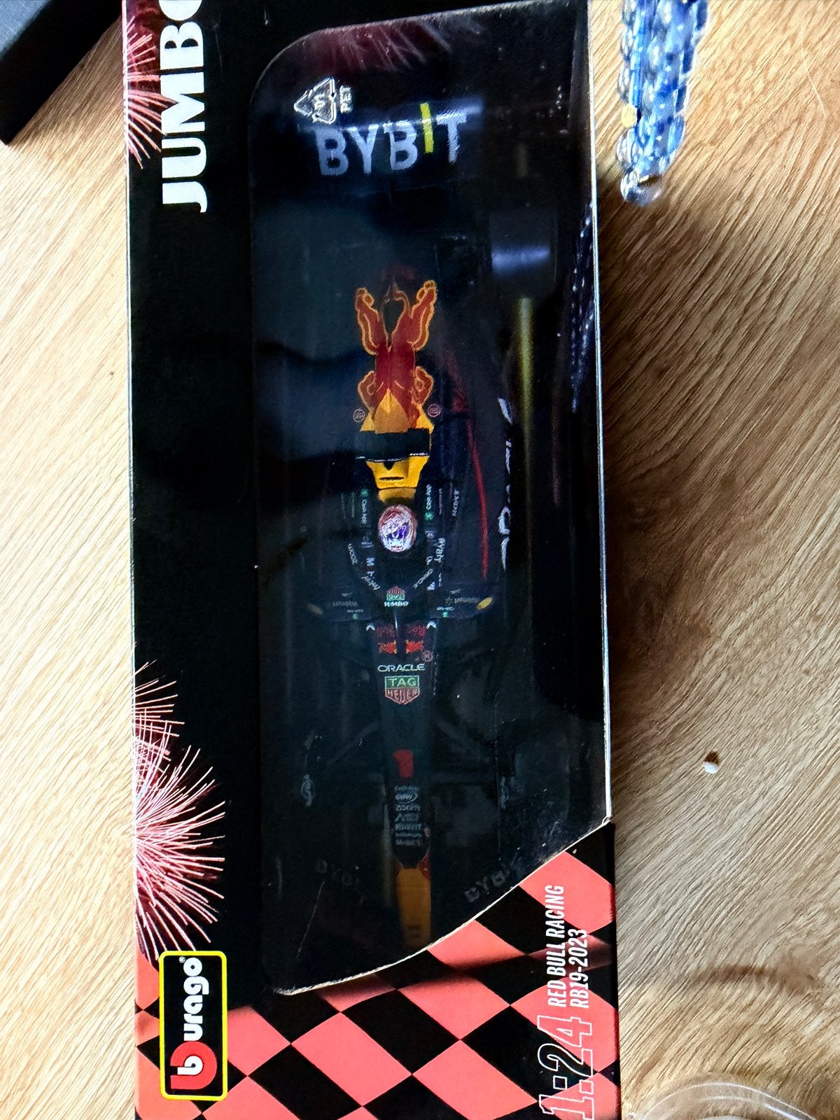 Max Verstappen Red Bull Racing RB19-2023 1:24 modelauto, Ophalen of Verzenden, Nieuw, Auto, Overige merken