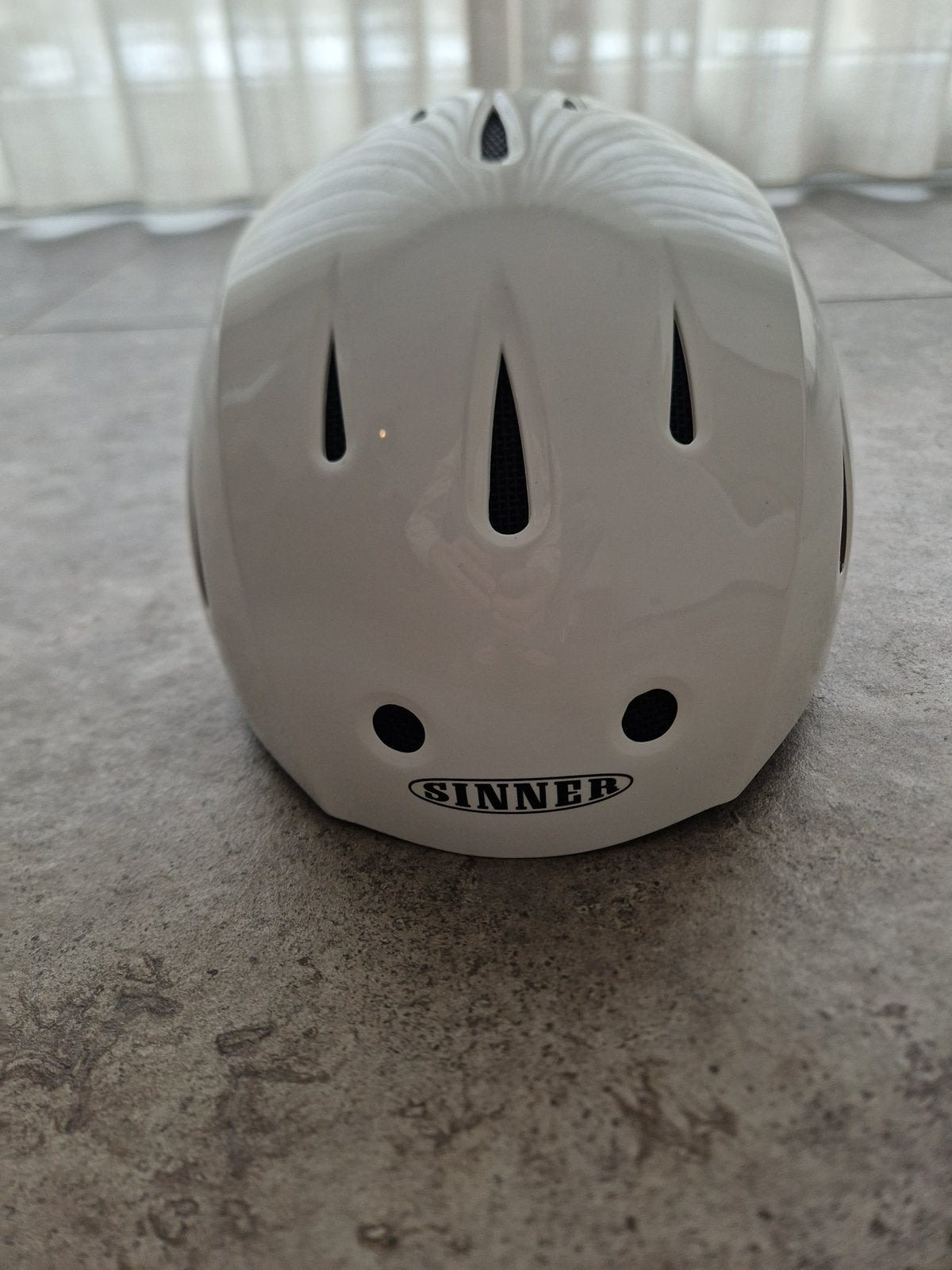 Sinner skihelm wit maat S (55/56 cm), Ophalen of Verzenden, Gedragen, Maat 36 (S), Overige typen