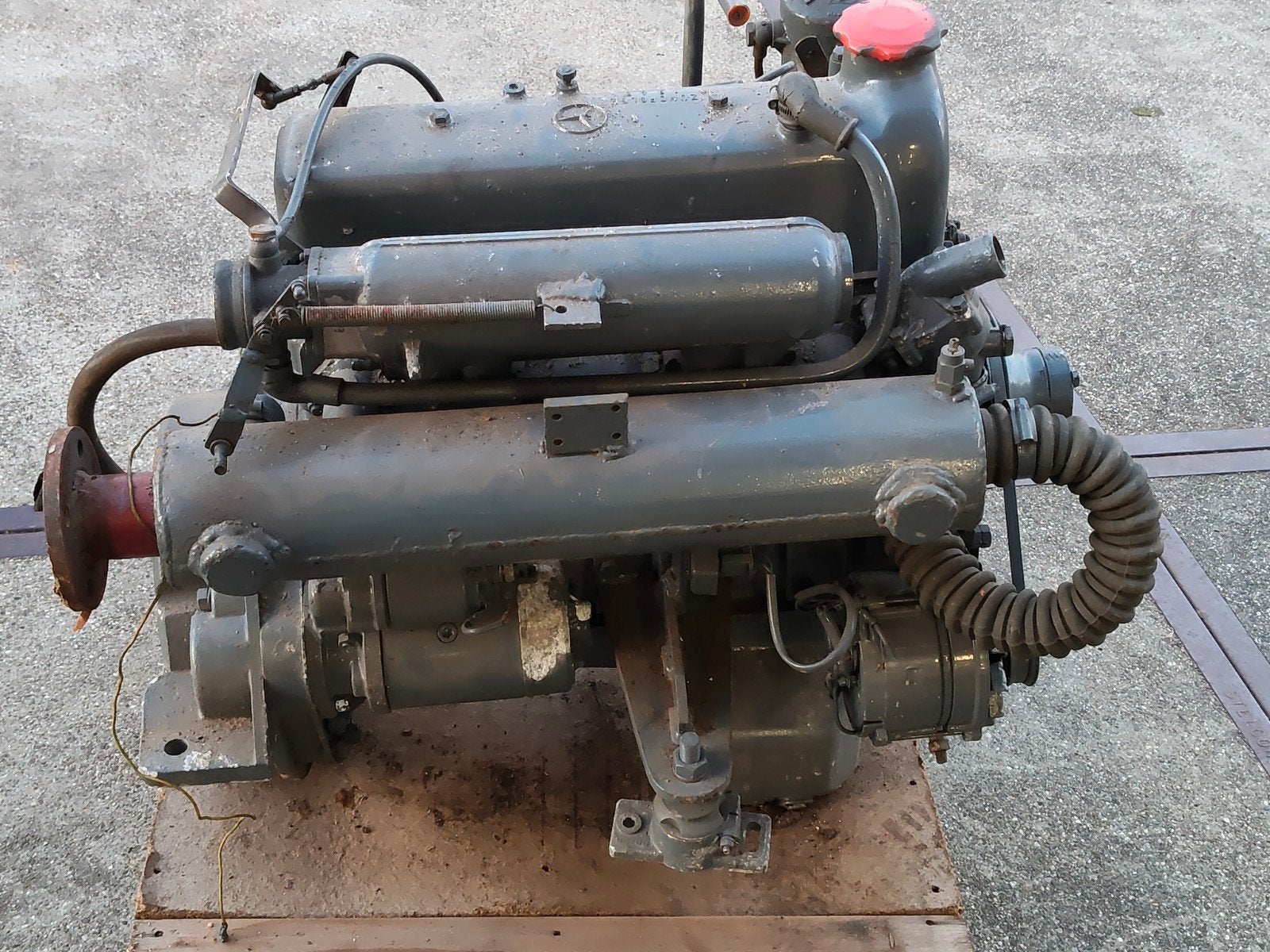 Mercedes OM 621 voor onderdelen, Ophalen, Gebruikt, Motor en Techniek, Zeilboot of Motorboot