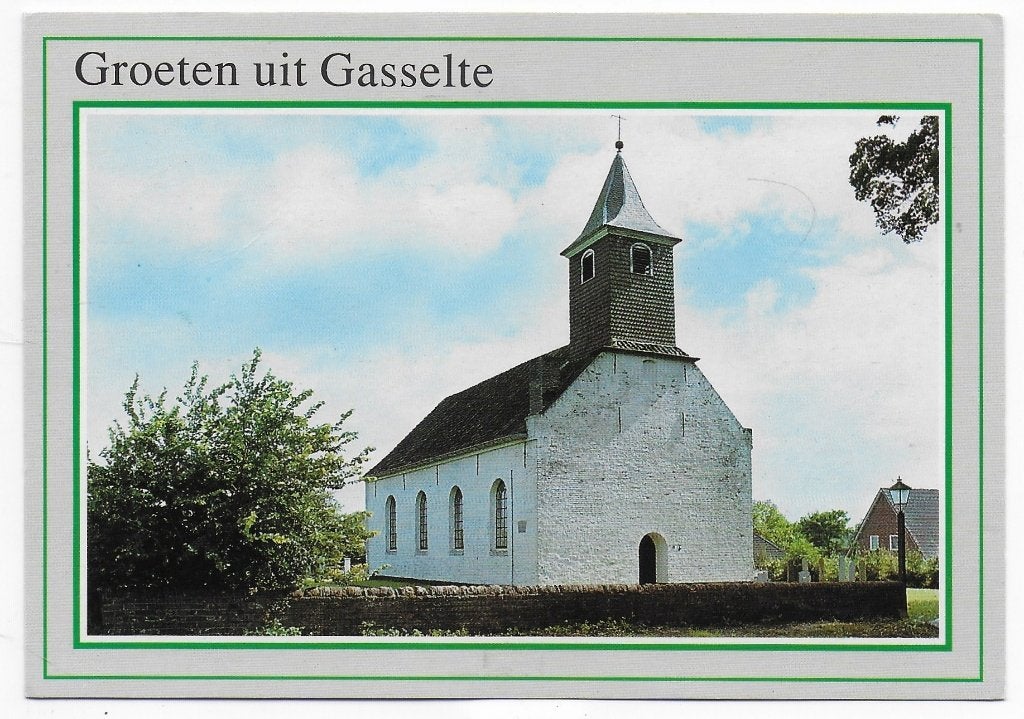 Gasselte Gelopen Ansichtkaart ( B6205 ), Ophalen of Verzenden, 1980 tot heden, Gelopen