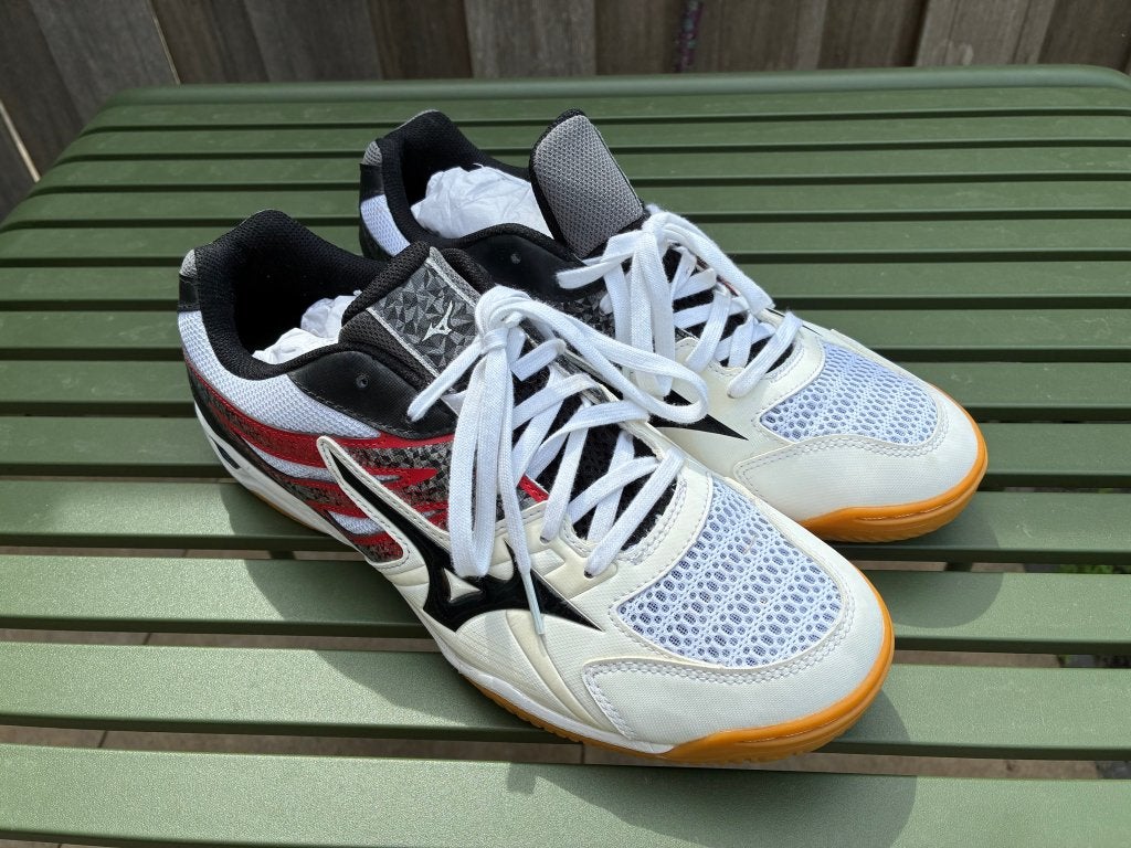 mizuno wave tafeltennis schoen heren maat44, Ophalen of Verzenden, Nieuw, Overige typen