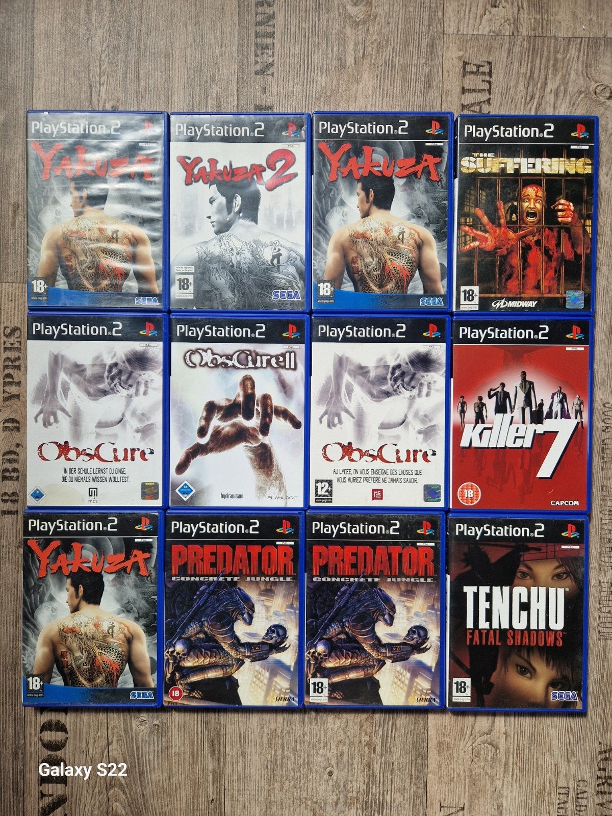 Yakuza Obscure Predator Lot#12 Ps2., 1 speler, Ophalen of Verzenden, Zo goed als nieuw