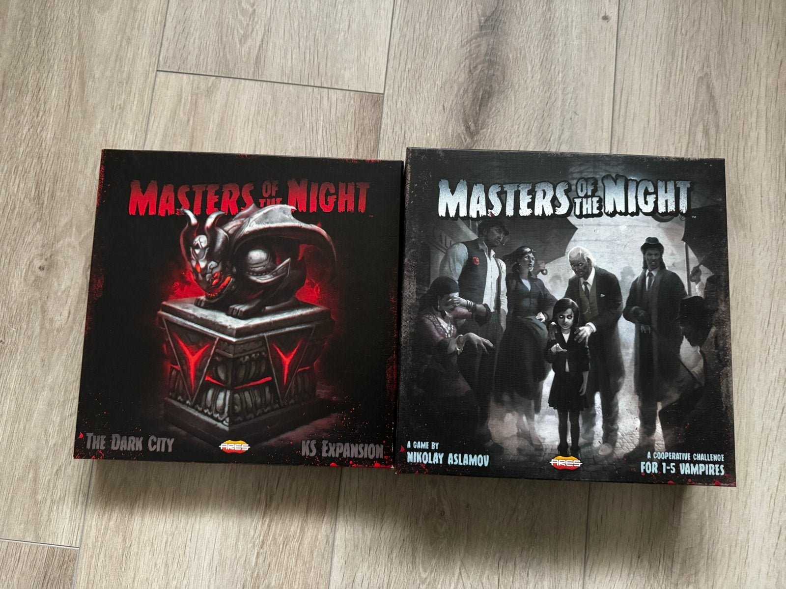 Masters of the Night + The Dark City – Kickstarter, Ophalen of Verzenden, Zo goed als nieuw