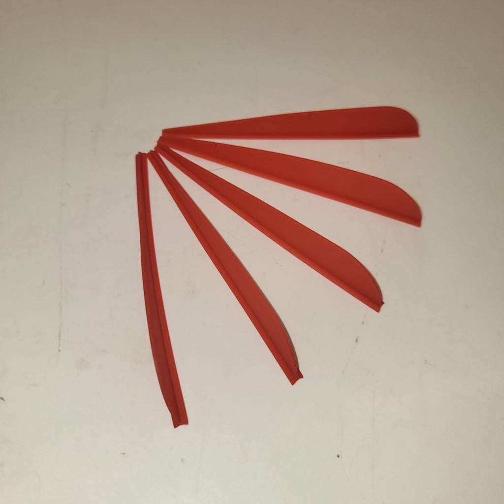 NIKA ARCHERY Pijl Vanes/Veren - 50 stuks, Rood, Ophalen of Verzenden, Nieuw