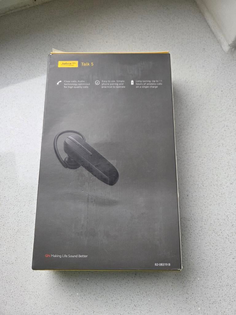 Jabra Talk 5 Bluetooth Headset - Nieuw in doos, Ophalen of Verzenden, Nieuw, Complete carkit, Overige merken