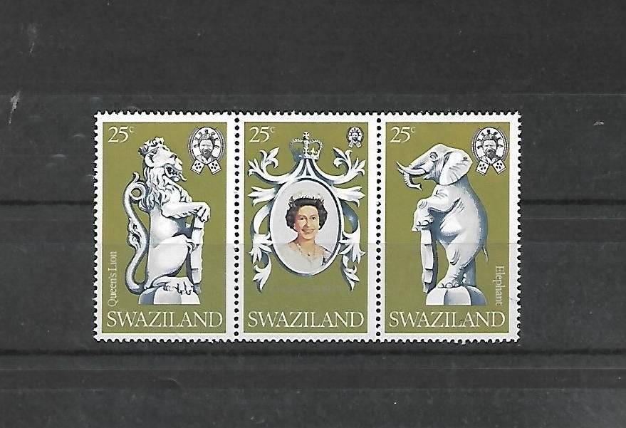 Swaziland  Michel nr. 293-95  Postfris, Ophalen, Postfris, Koningshuis