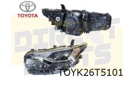 Toyota Auris Koplamp Links (HIR2/LED) Origineel  8117002K60, Auto-onderdelen, Verlichting, -, Verzenden, -, Nieuw