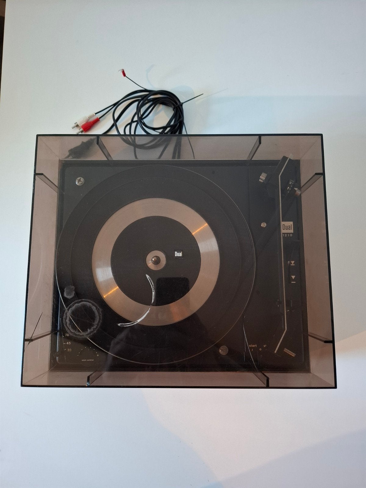 Dual CS10 Volautomatische Platenspeler (1965-1969), Audio, Tv en Foto, Ophalen, Gebruikt, Automatisch, Platenspeler