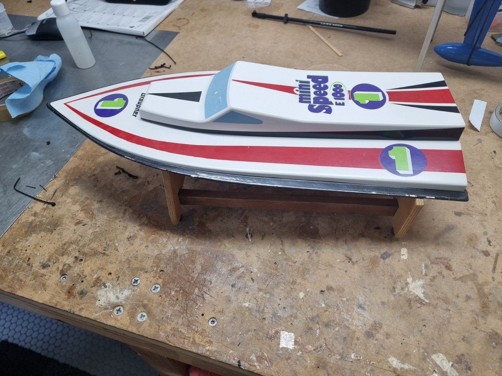 graupner maxi en mini speed, Ophalen of Verzenden, Gebruikt, Groter dan 1:32, Overige merken
