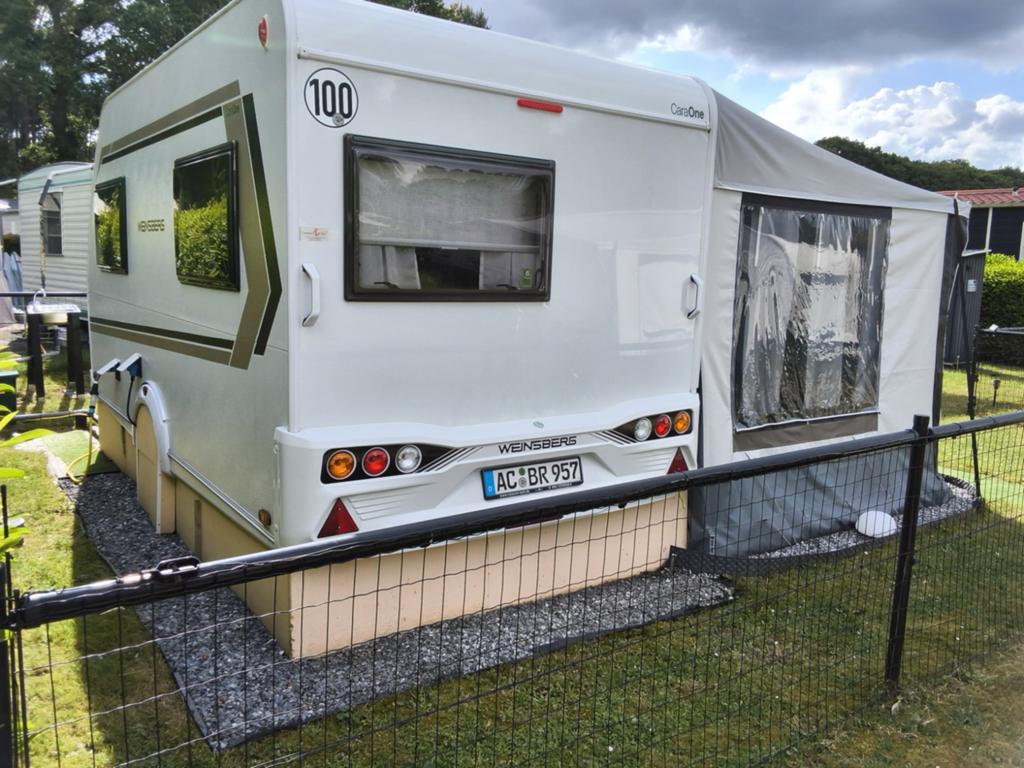 Weinsberg / Fabr. Knaus, Type CaraOne met voortent etc. etc., Caravans en Kamperen, Caravans, Standaardzit, Schokbreker, Knaus