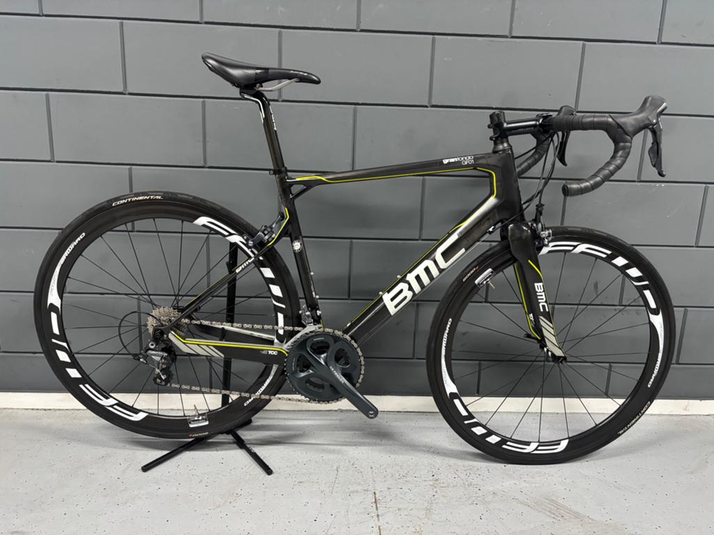 BMC Carbon racefiets 56 – met carbon wielen, Ophalen of Verzenden, Zo goed als nieuw