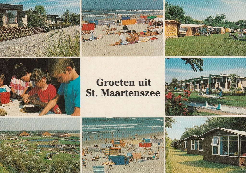 Groeten uit St. Maartenszee 16, Ophalen of Verzenden, 1980 tot heden, Gelopen, Noord-Holland