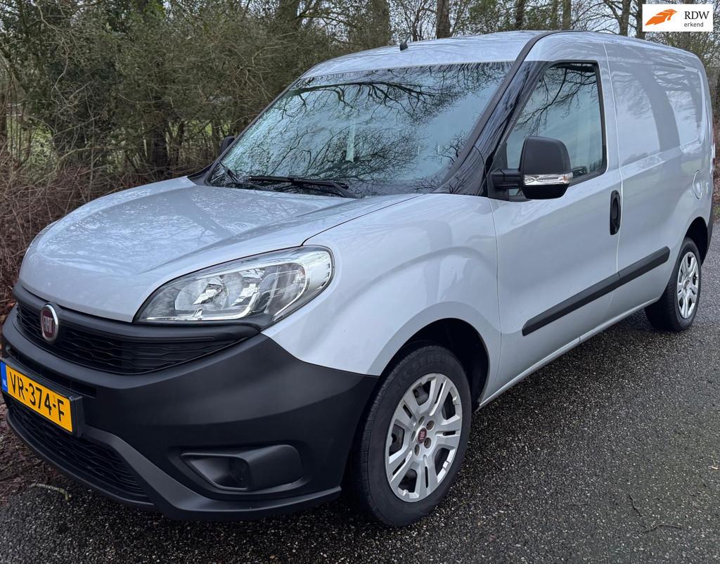 Fiat Doblò Cargo 1.3 MJ L1H1 Actual 2015 NAP AIRCO ZEER NET, Voorwielaandrijving, Euro 5, Stof, Gebruikt