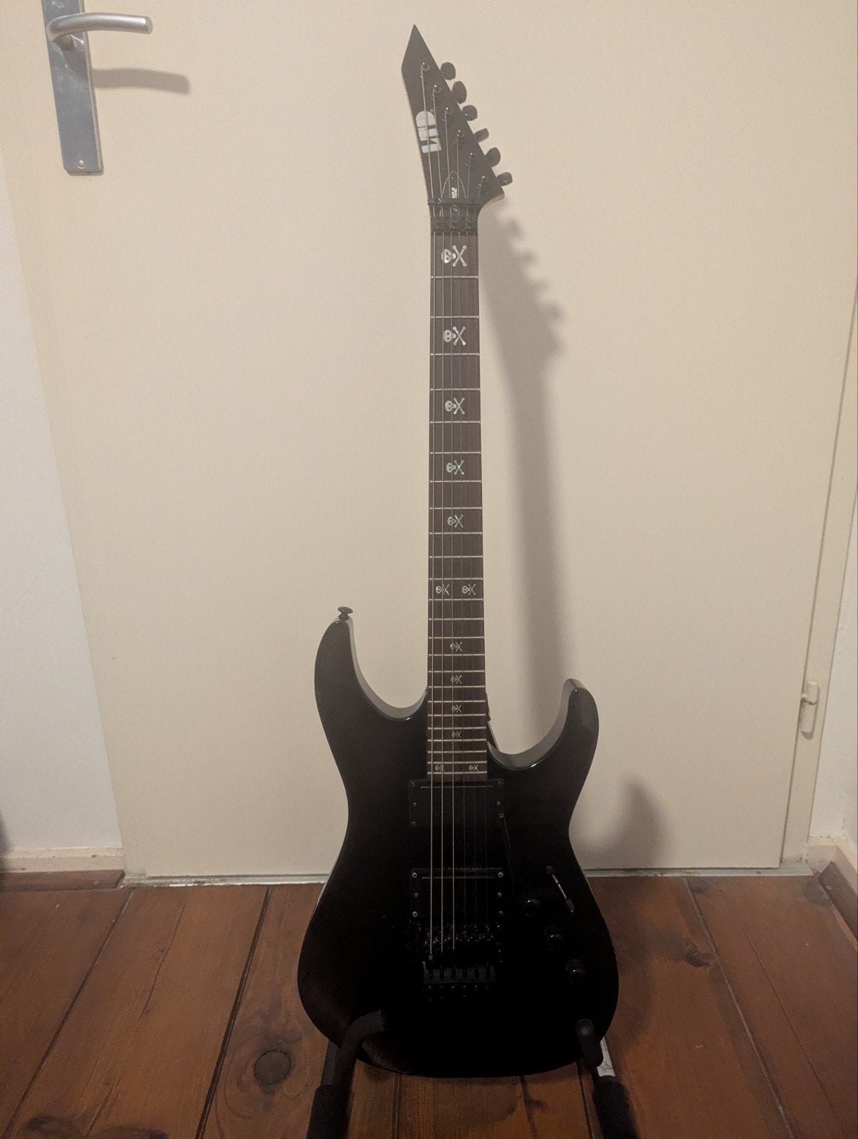 ESP LTD KH-202 Kirk Hammett Gitaar, Ophalen, Zo goed als nieuw, Solid body, Overige merken