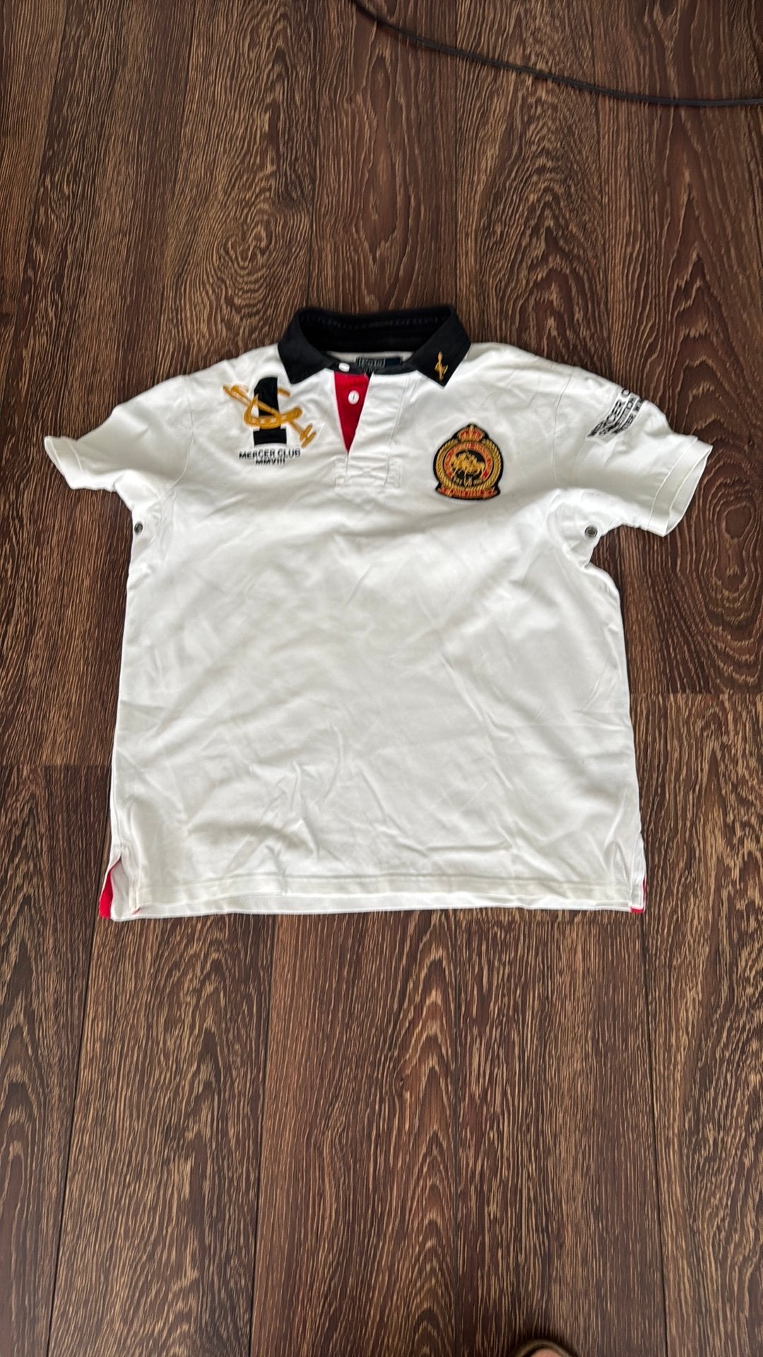 Ralph Lauren polo, Kleding | Heren, Polo's, Ophalen of Verzenden, Zo goed als nieuw, Maat 52/54 (L), Wit