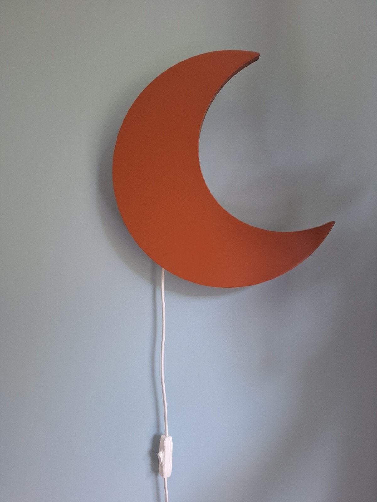 Toddie wandlamp maan, Met snoer/stekker, Bruin, E14 (klein), Zo goed als nieuw