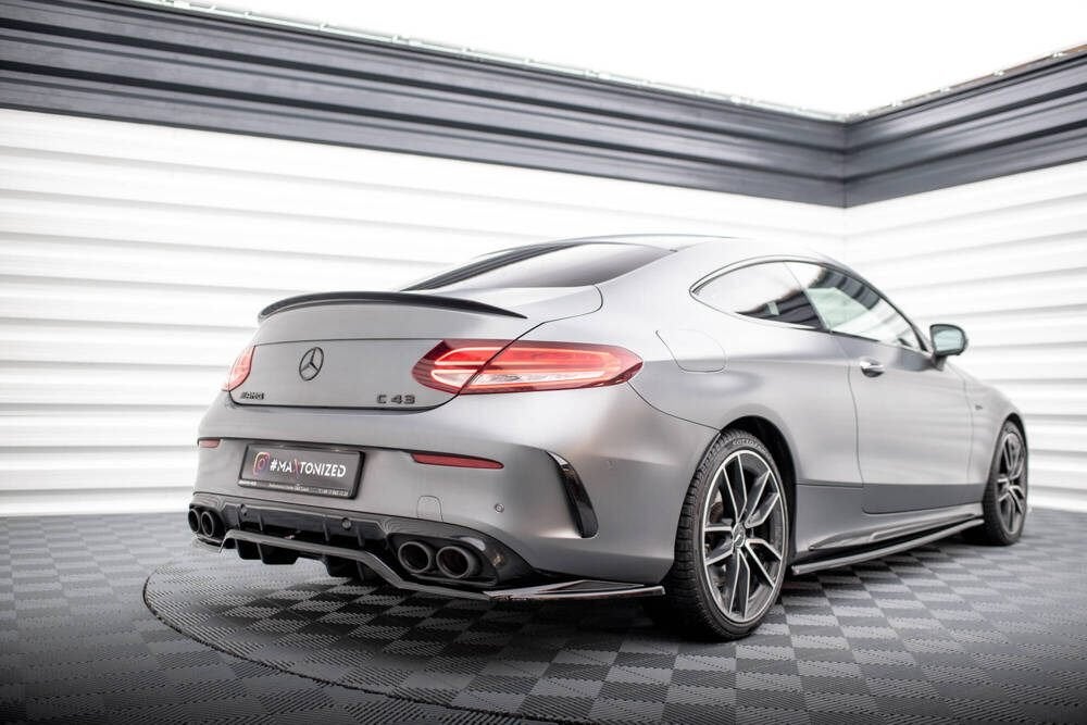 Voorlip splitter frontlip C-Klasse C43 AMG Coupe C205 18-21, Ophalen of Verzenden