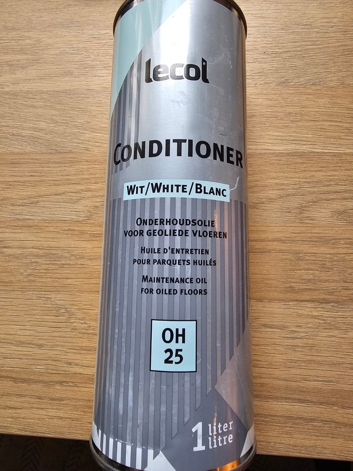 Lecol Conditioner Wit/White/Blanc OH 25 - 1 Liter, Ophalen of Verzenden, Nieuw, Wit, Beits