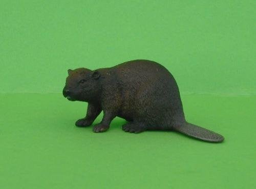 Schleich 14693 bever, dierfiguur, Ophalen of Verzenden, Zo goed als nieuw, Wild dier, Beeldje of Figuurtje