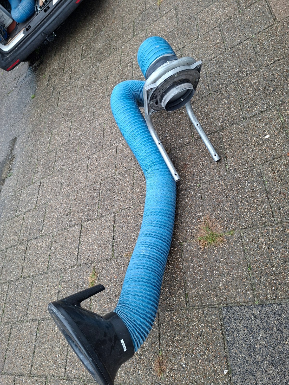 Nederman afzuigslang met mondstuk en ophangbeugel, Doe-het-zelf en Verbouw, Ophalen