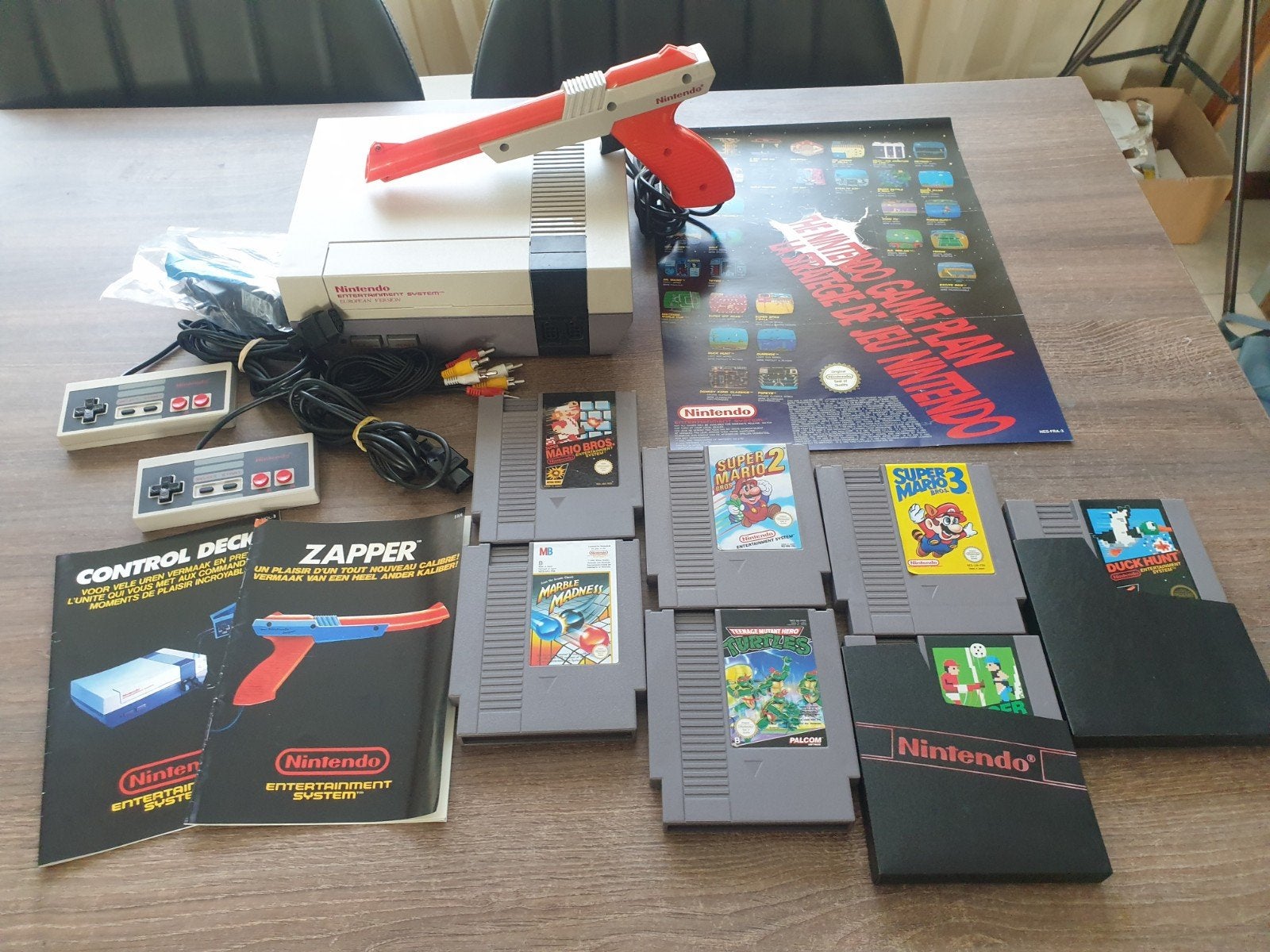 Nintendo nes action set, Ophalen of Verzenden