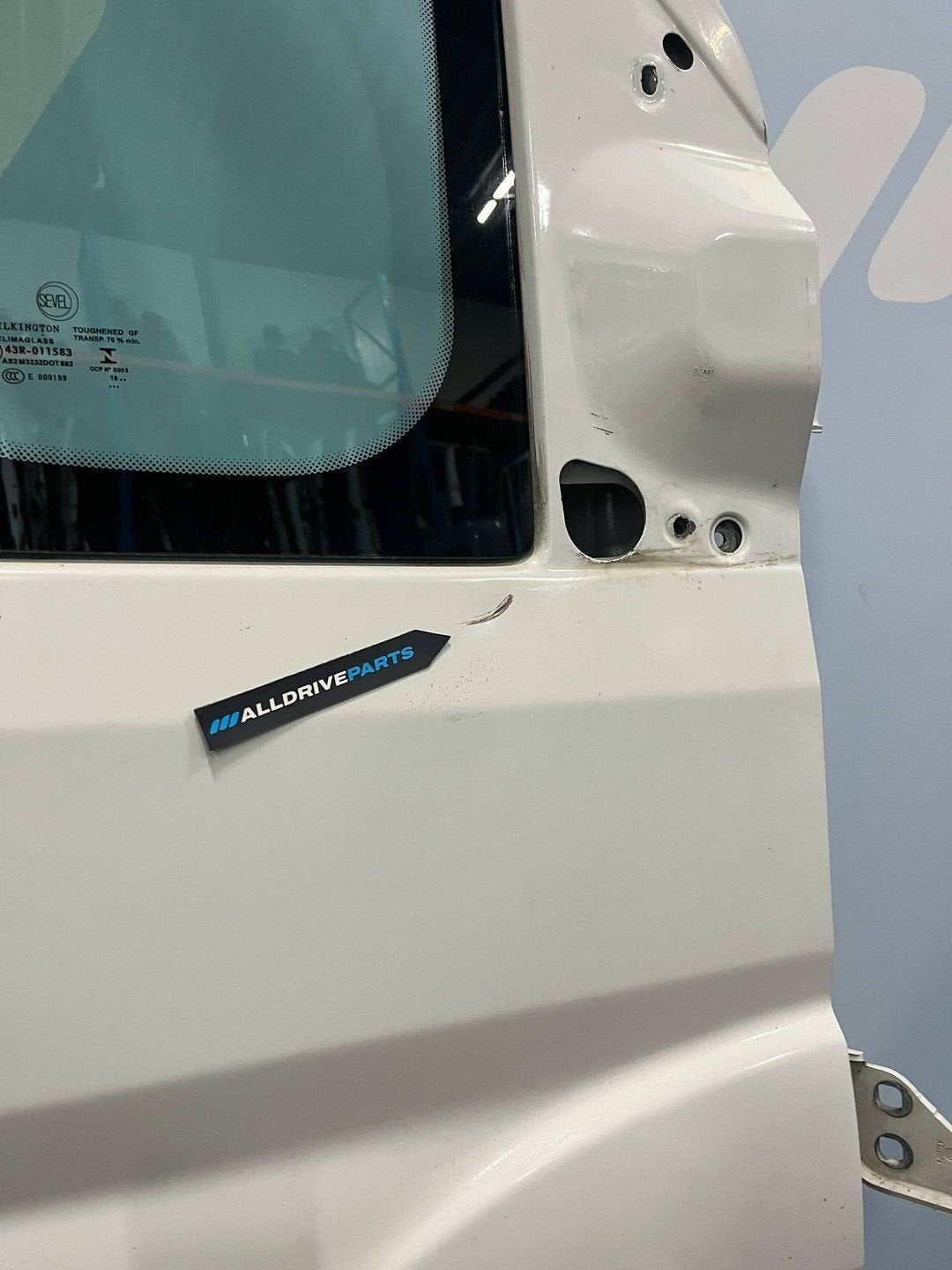 Peugeot Boxer Voorportier rechts wit 9004EC, Auto-onderdelen, Gebruikt, -, Deur, -