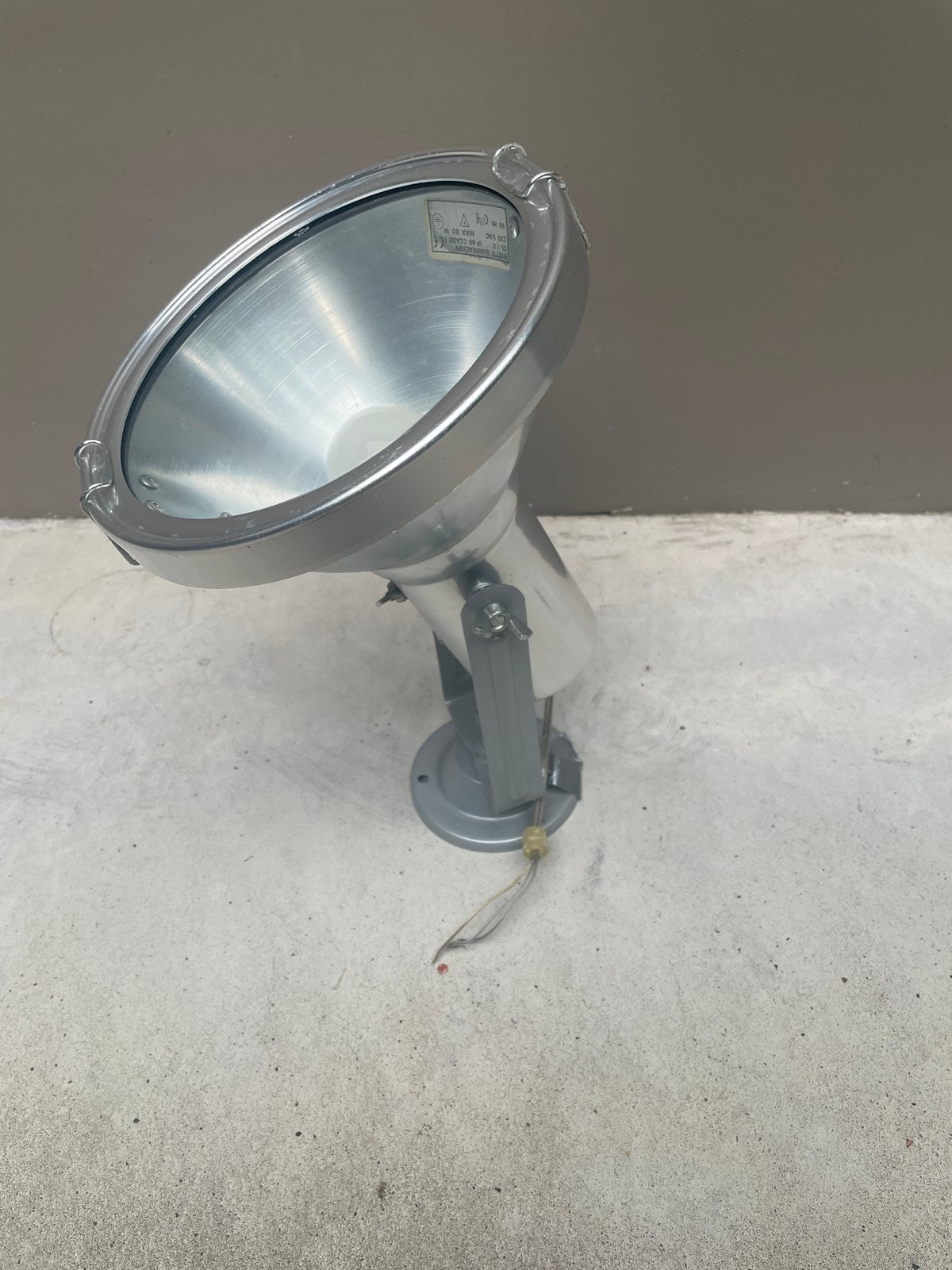 Industriële spotlamp van Frantzen - Bijzondere Verlichting, Metaal, Overige merken, Gebruikt, Industrieel