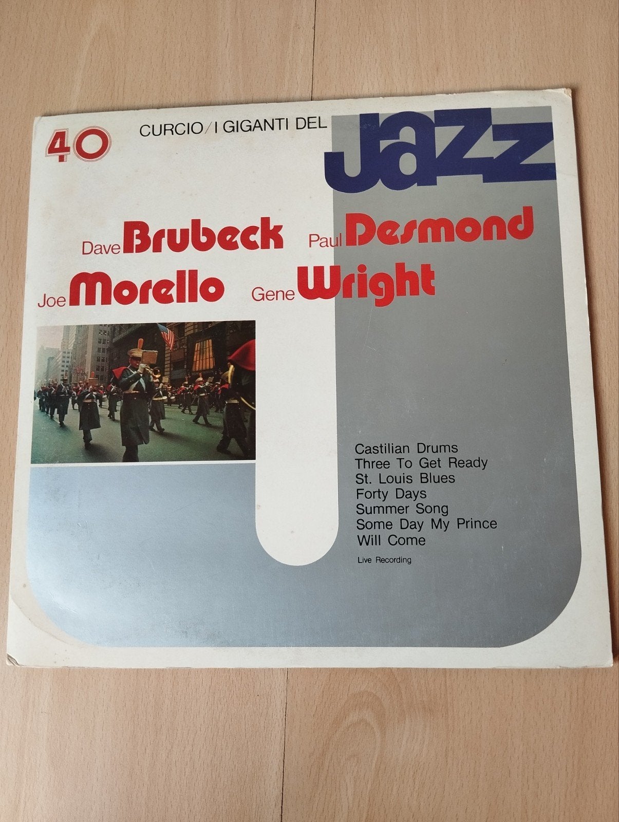 Curcio I Giganti del Jazz nummer 40 LP Vinyl, Ophalen of Verzenden, Gebruikt, 12 inch, Jazz