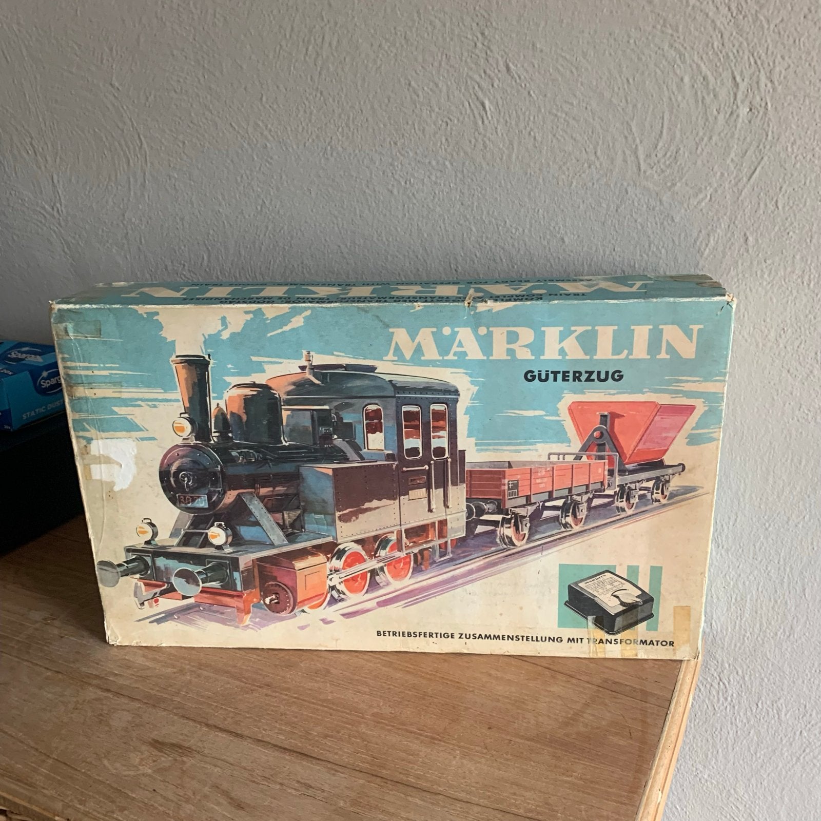 Märklin doos 2923 (leeg) voor starterset, Gebruikt, Ophalen of Verzenden, Märklin, Transformator of Voeding