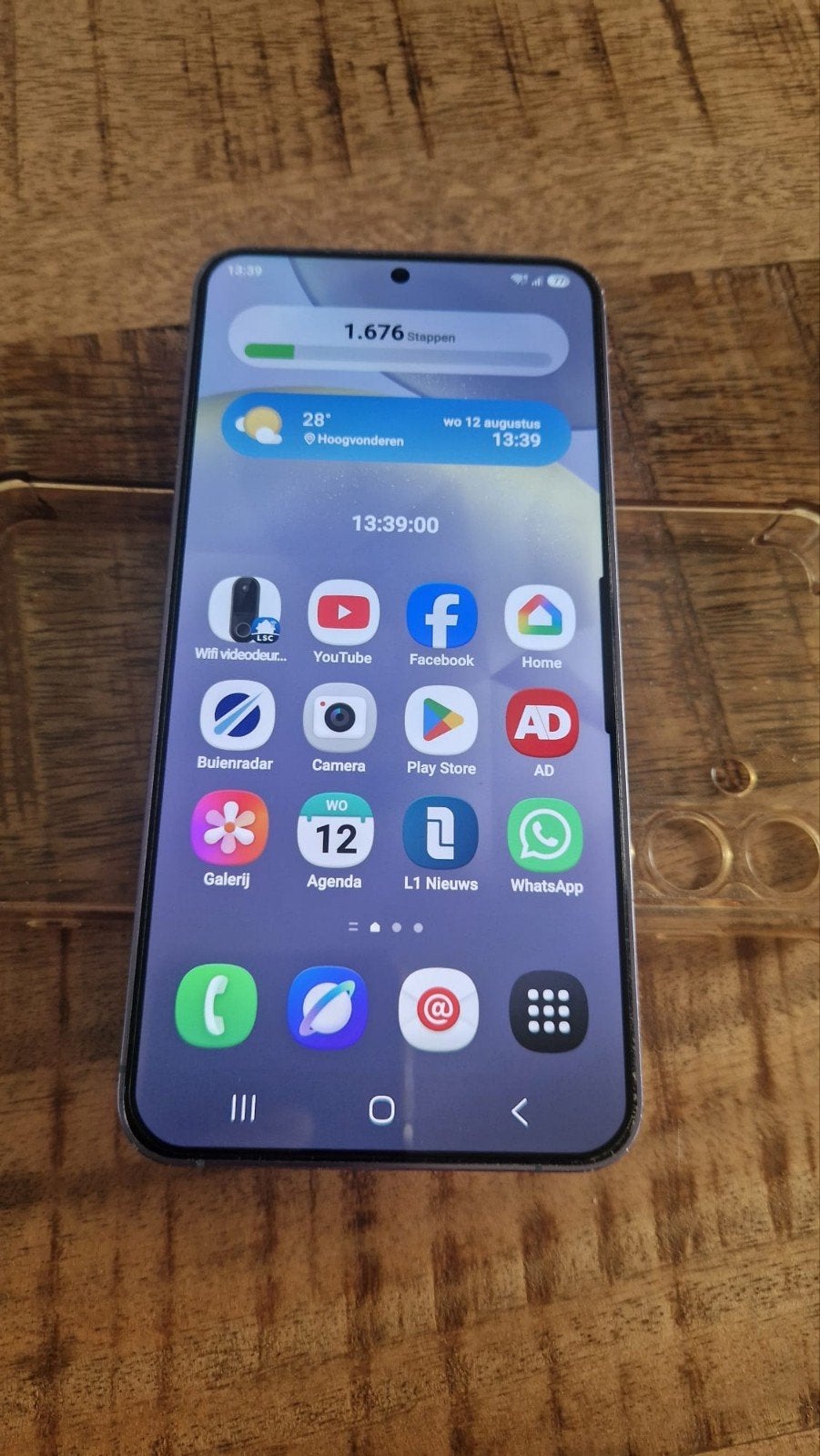 Samsung s24 plus 256 GB, Ophalen, Galaxy S24, Paars, Zo goed als nieuw