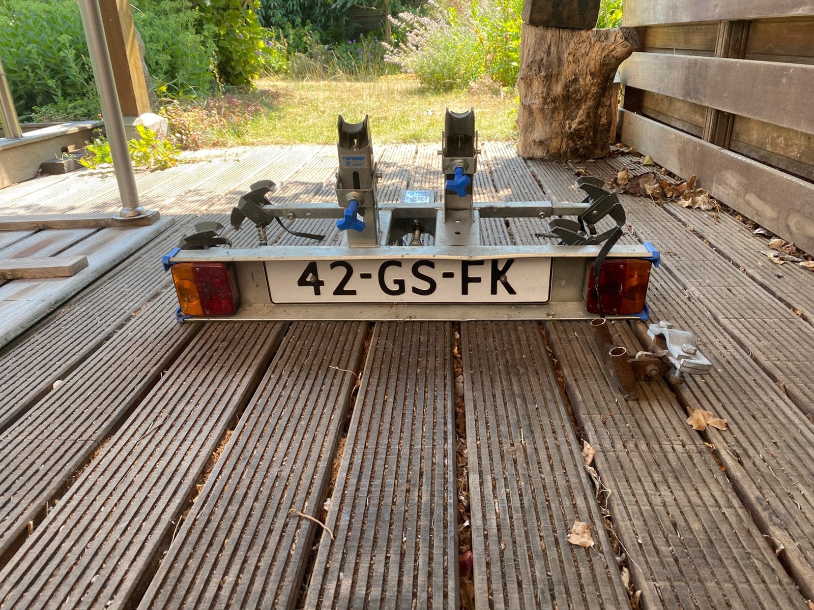 Twinny load, Ophalen, 2 fietsen, Gebruikt, Trekhaakdrager