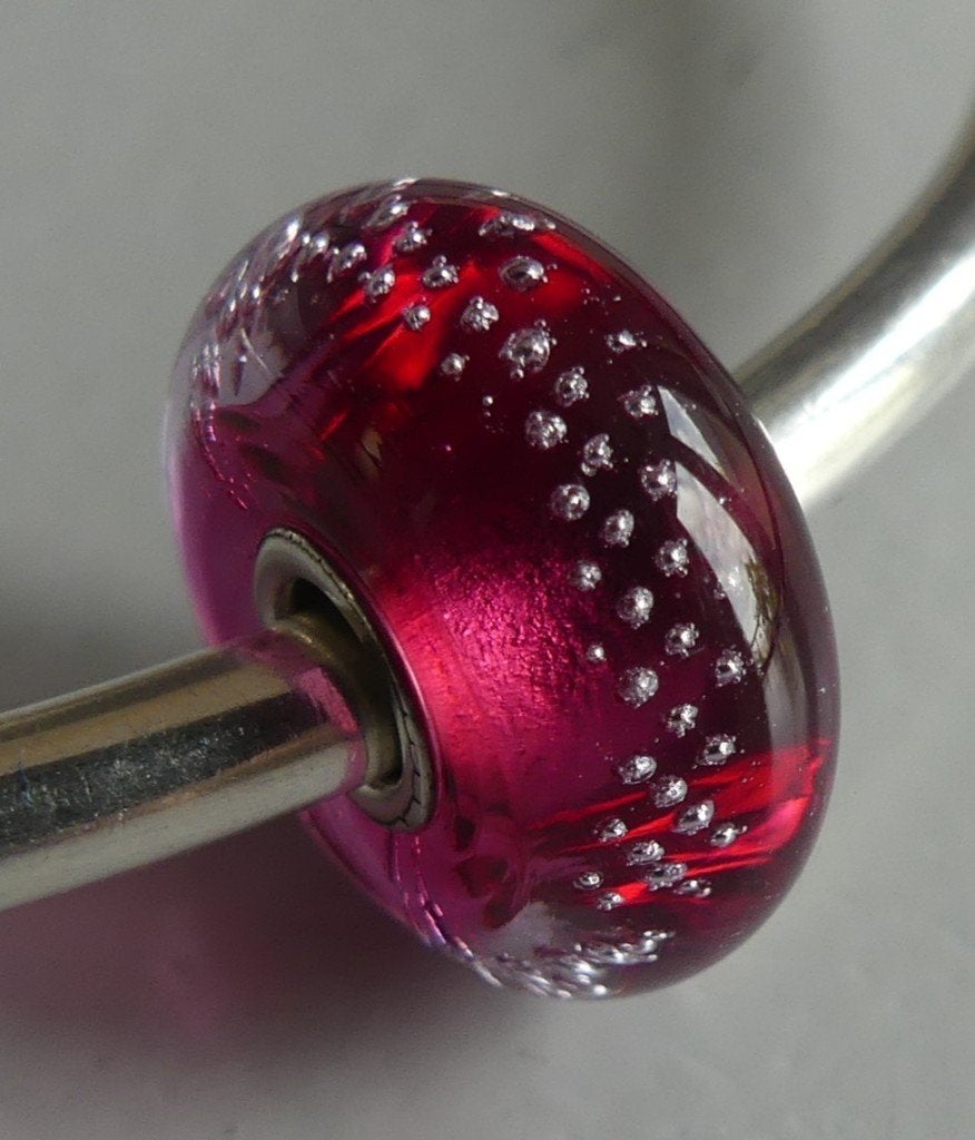 Trollbeads ROZE ZILVERSPOOR, Sieraden, Tassen en Uiterlijk, Bedels, -, Verzenden, -, Zo goed als nieuw