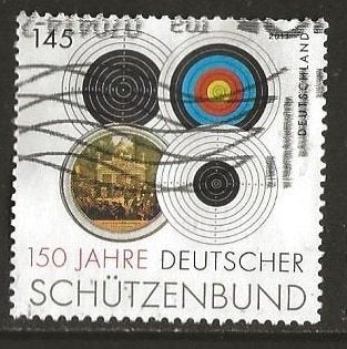Duitsland 113, schietsport, Verzenden, 1990 tot heden, Gestempeld