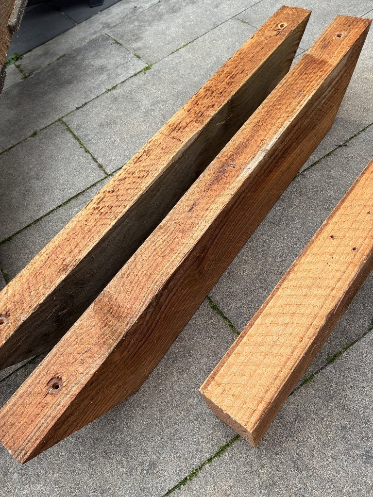 Douglas / Lariks balken, Tuin en Terras, Palen, Balken en Planken, Ophalen, 250 cm of meer, Balken